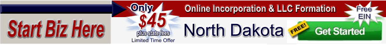 Incorporate in North Dakota- Form a North Dakota LLC