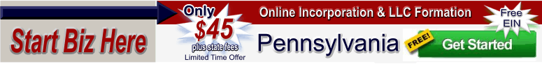 Incorporate in Pennsyllvania or form a Pennsylvania LLC