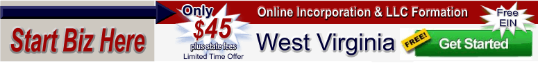 Incorporate in West Virginia - Form a West Virginia LLC